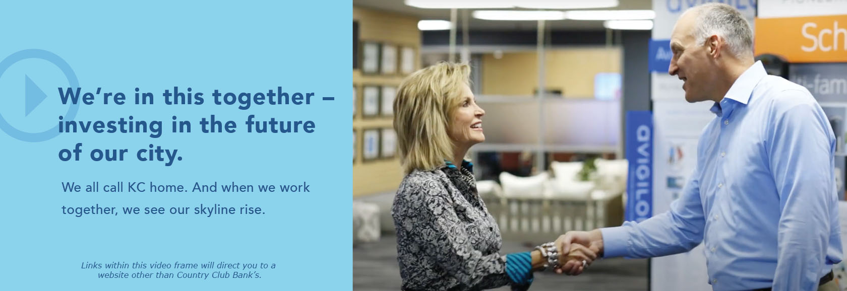  We’re in this together – investing in the future of our city